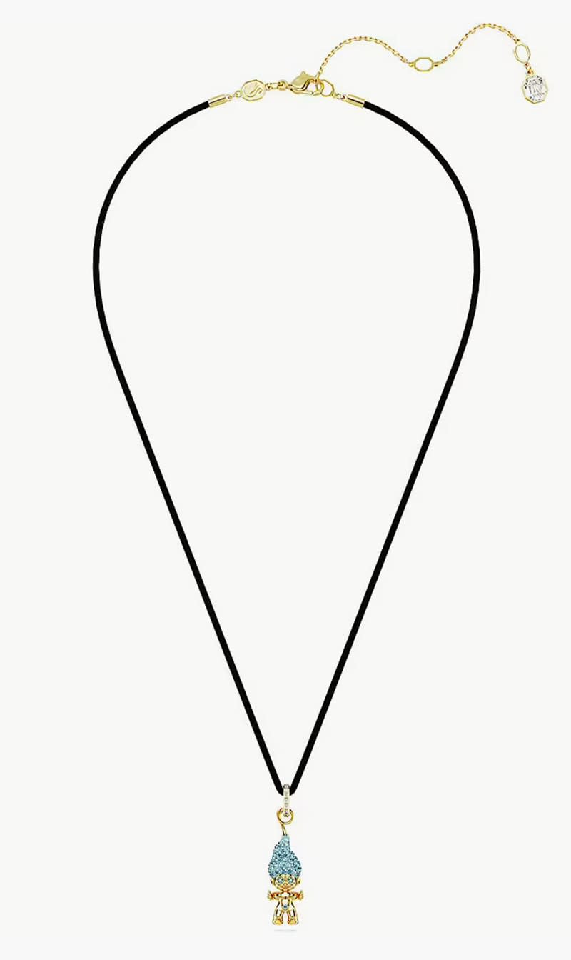 

Swarovski Blue Good Luck Trolls Pendant for Women | The Deal Outlet