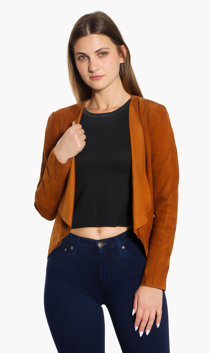 

JACOB COHEN Leather Jacket