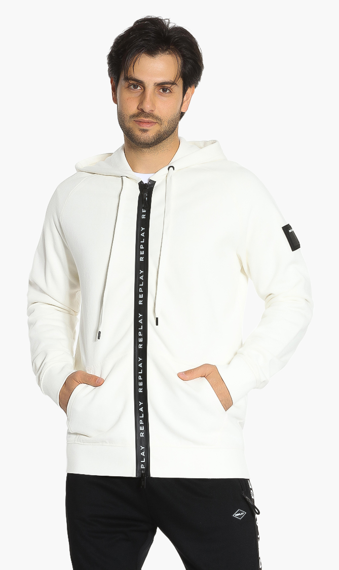 

Replay Logo Tape Zipped Hoody