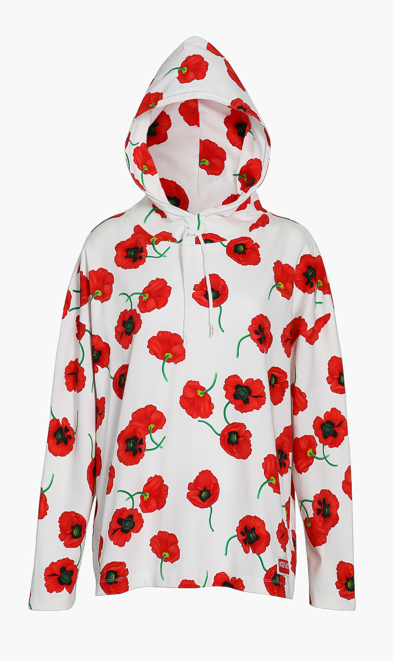 

Printed Floral Hoodie