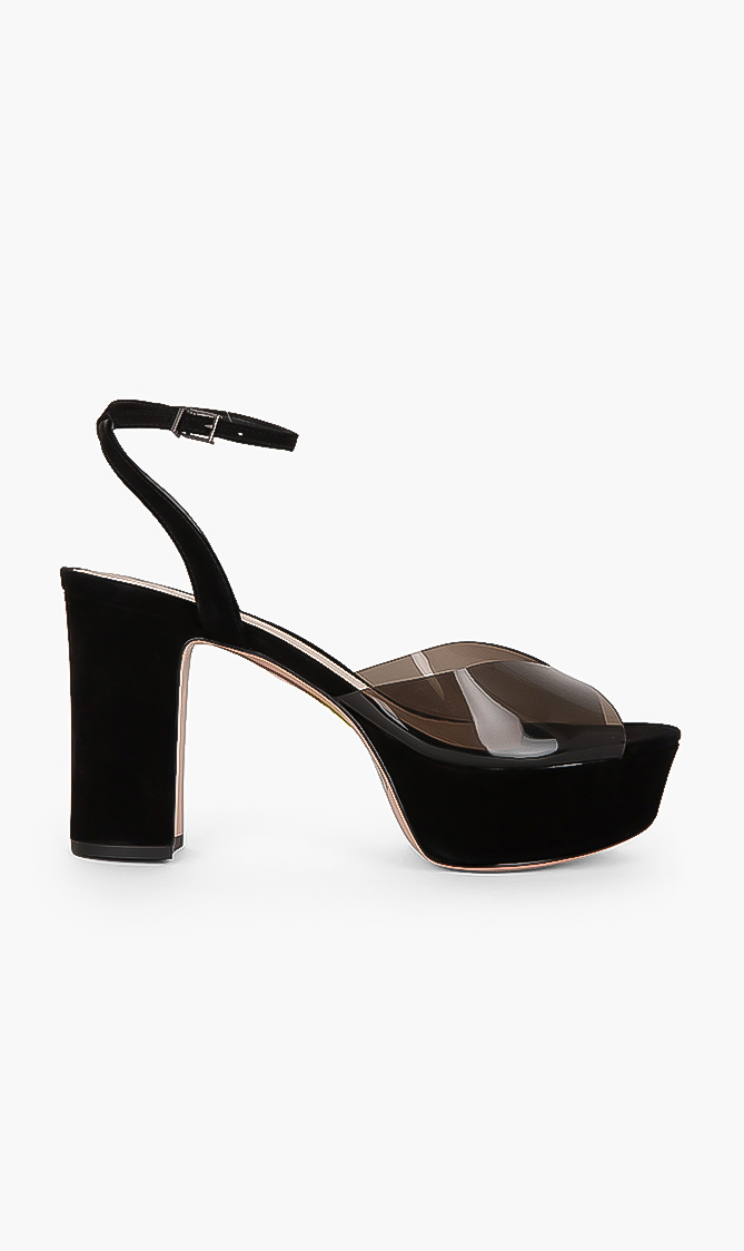 

Schutz Velvet Platform Sandals