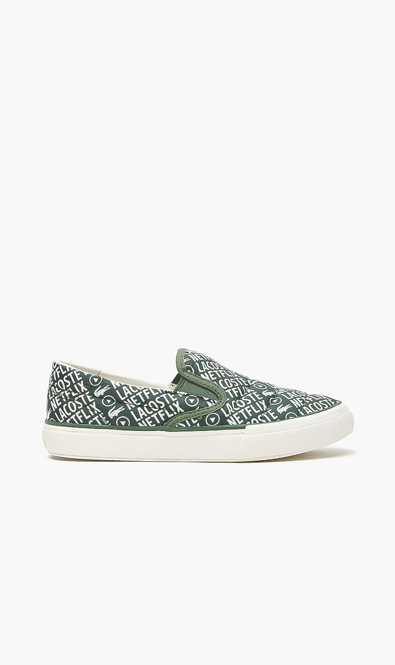 

Lacoste Green Jump Serve Slip On Sneakers | The Deal Outlet