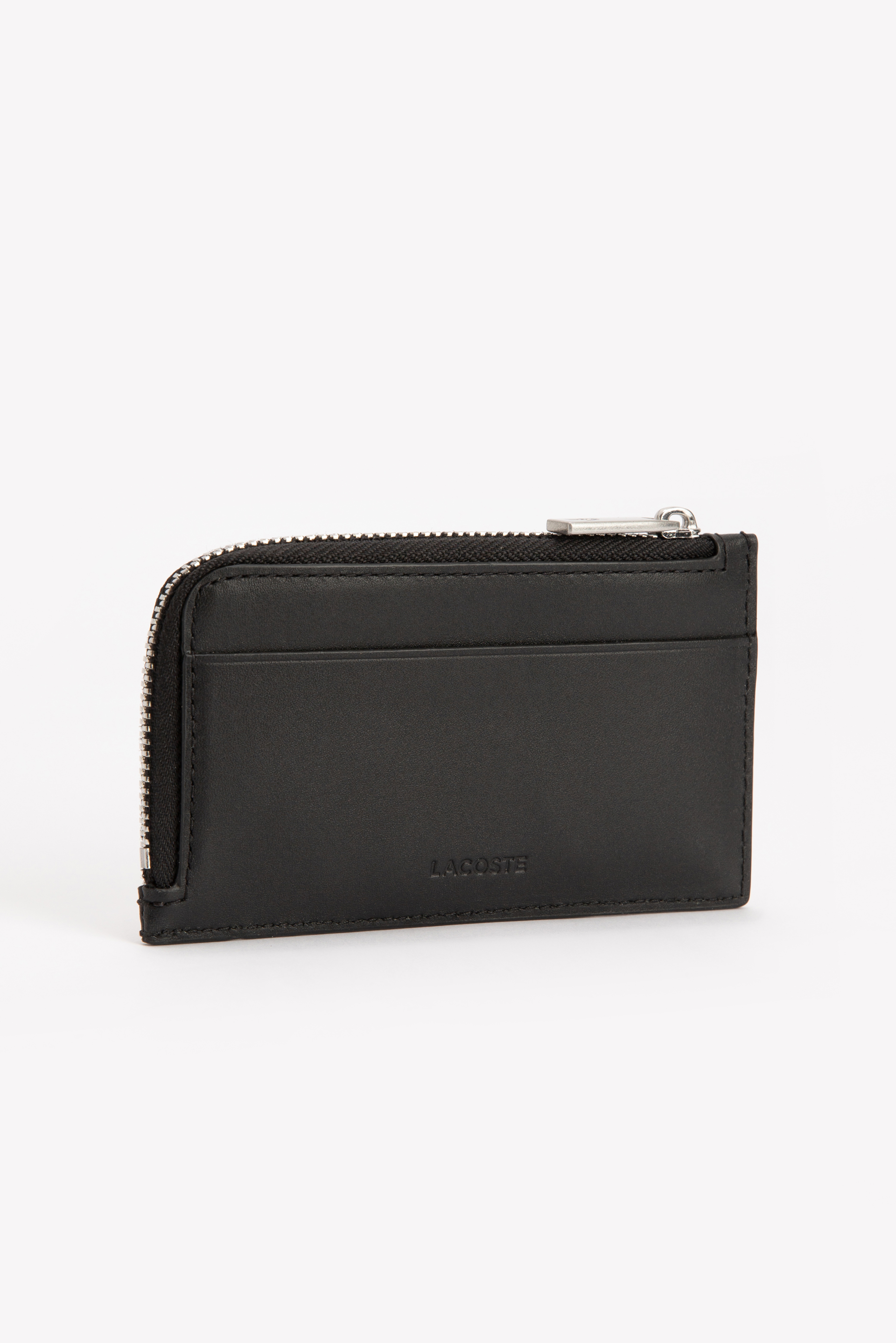 

LACOSTE Fitzgerald Leather Zip Card Holder