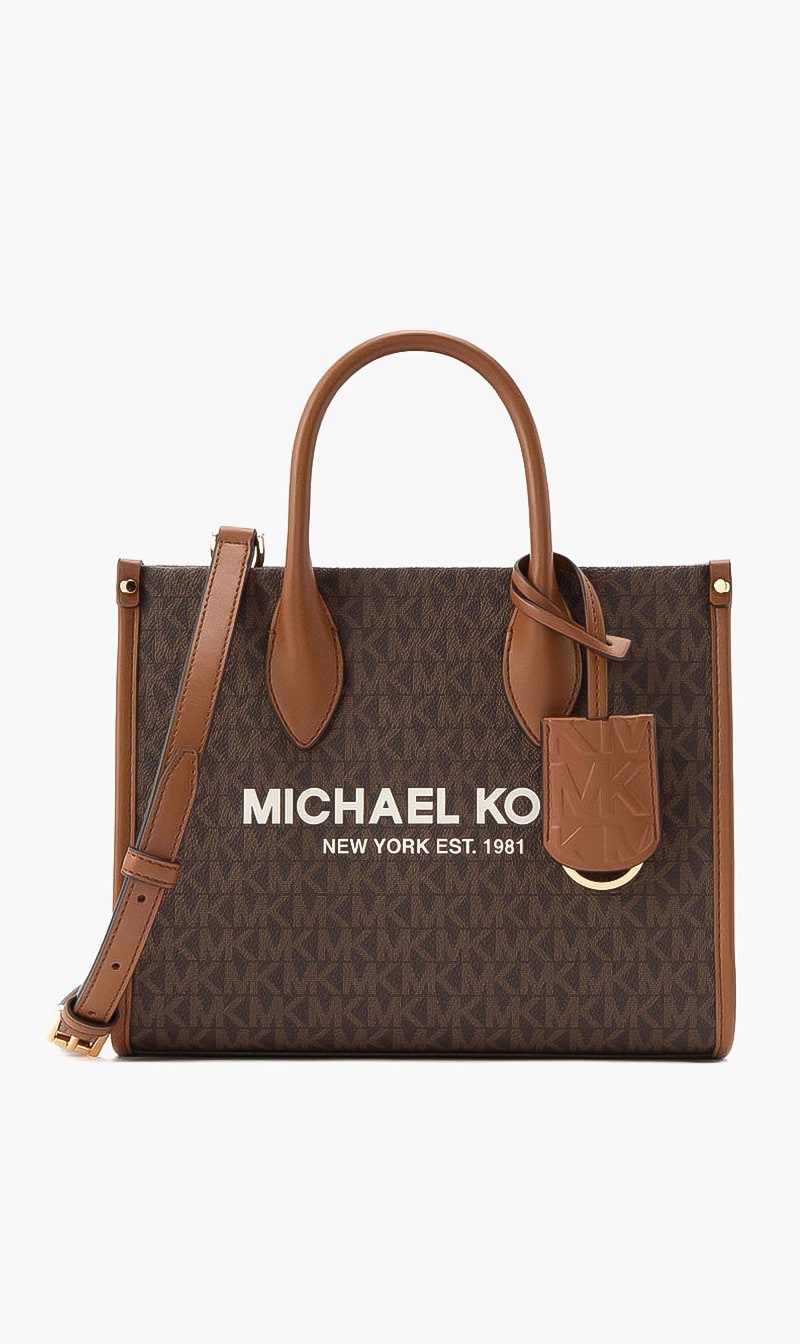 

Leather Crossbody Bag, Brown