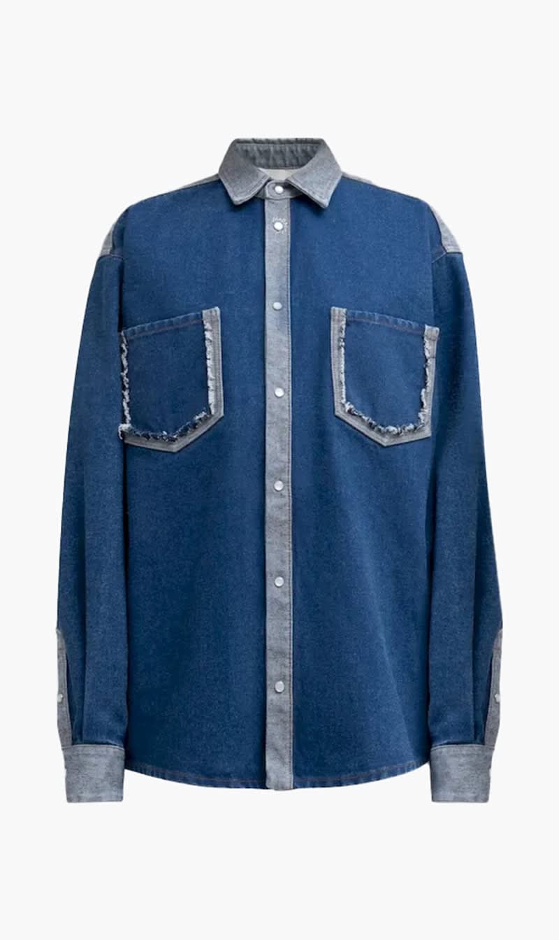 

Marni Blue Collared Shirt for Women | The Deal Outlet