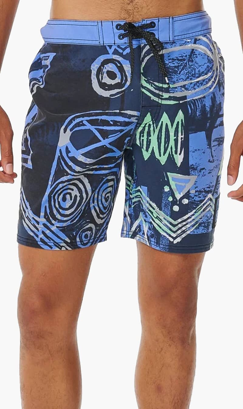 Multi Color Ripcurl Multi-color Mirage Archive Solid Rock 18" Boardshort for Men