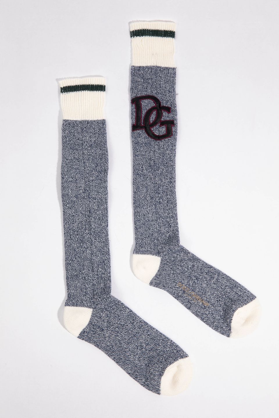 

Dolce&gabbana Logo Embroidered Midi Socks