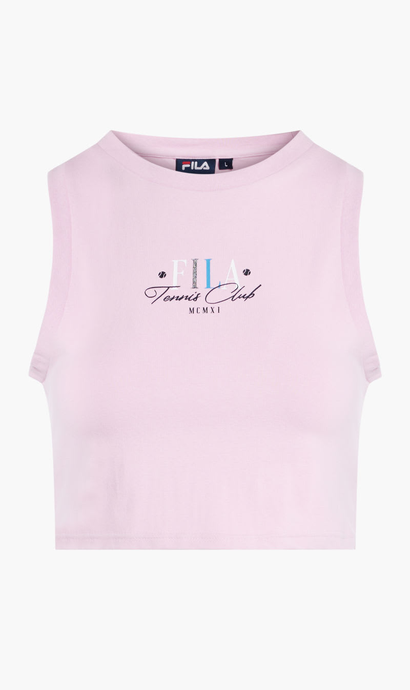 

Fila Pink Logo Tank Top for Women | The Deal Outlet