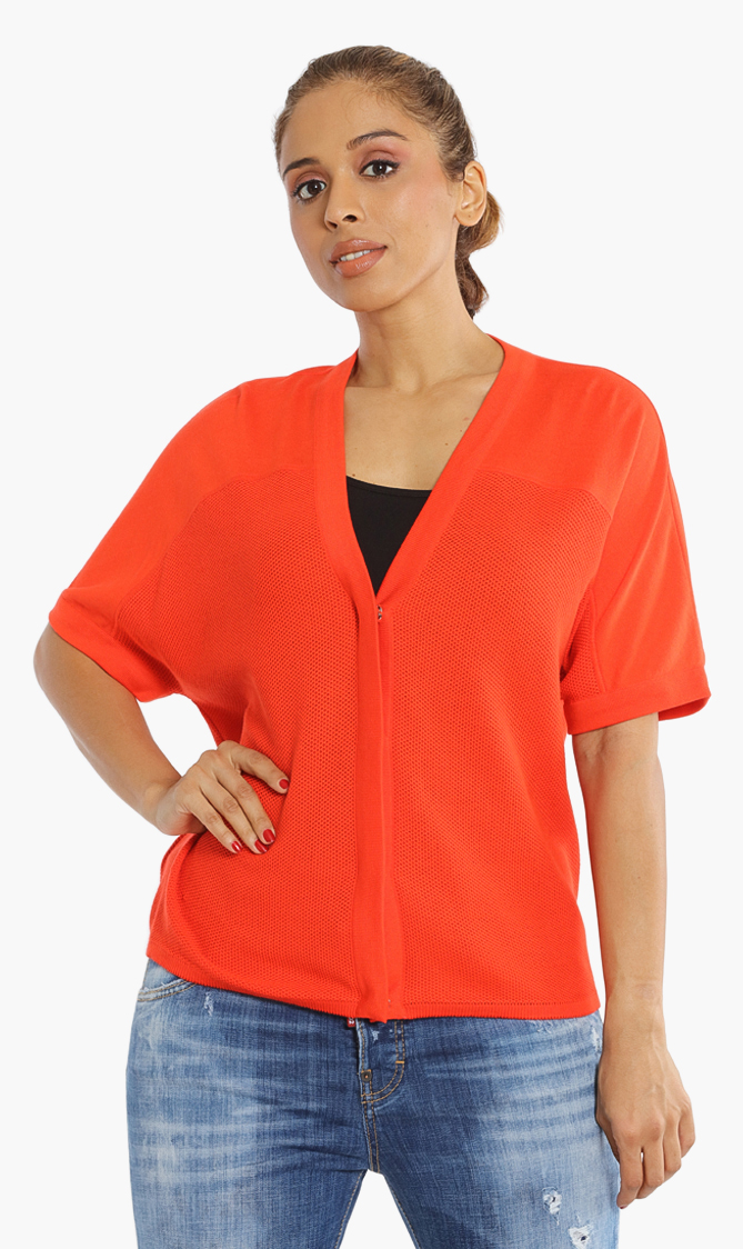 

Longchamp Cotton Blend Cardigan