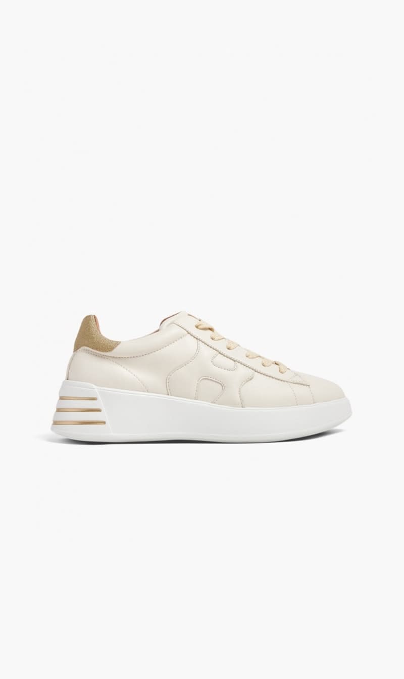 

Hogan Beige Hogan Rebel Sneakers for Women | The Deal Outlet