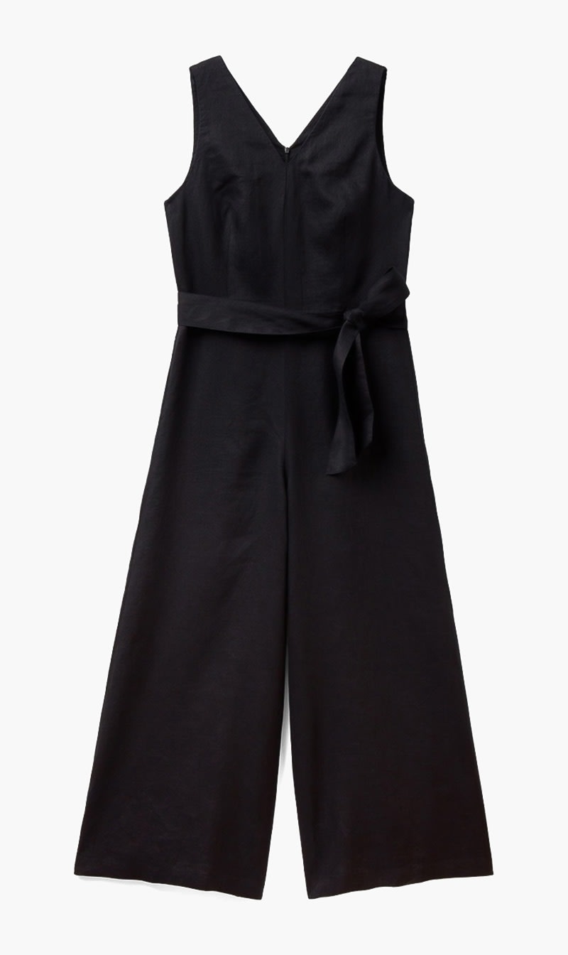 Black United Colors Of Benetton Pink Sleeveless Jumpsuit for Women