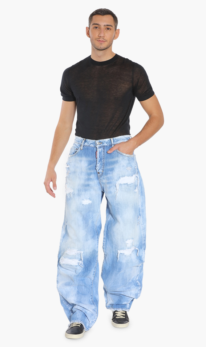 

Dsquared2 Distressed Super Big Jeans