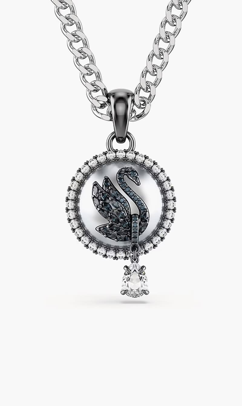 

Swarovski Others Sjc Swan-pend Prl Gryrhs for Women | The Deal Outlet