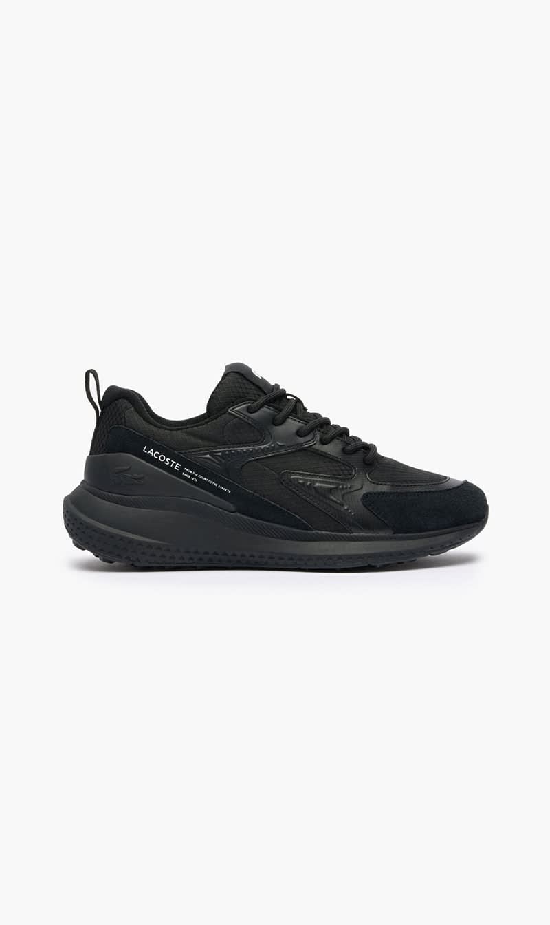 

Lacoste Black L003 Evo Trainers for Men | The Deal Outlet