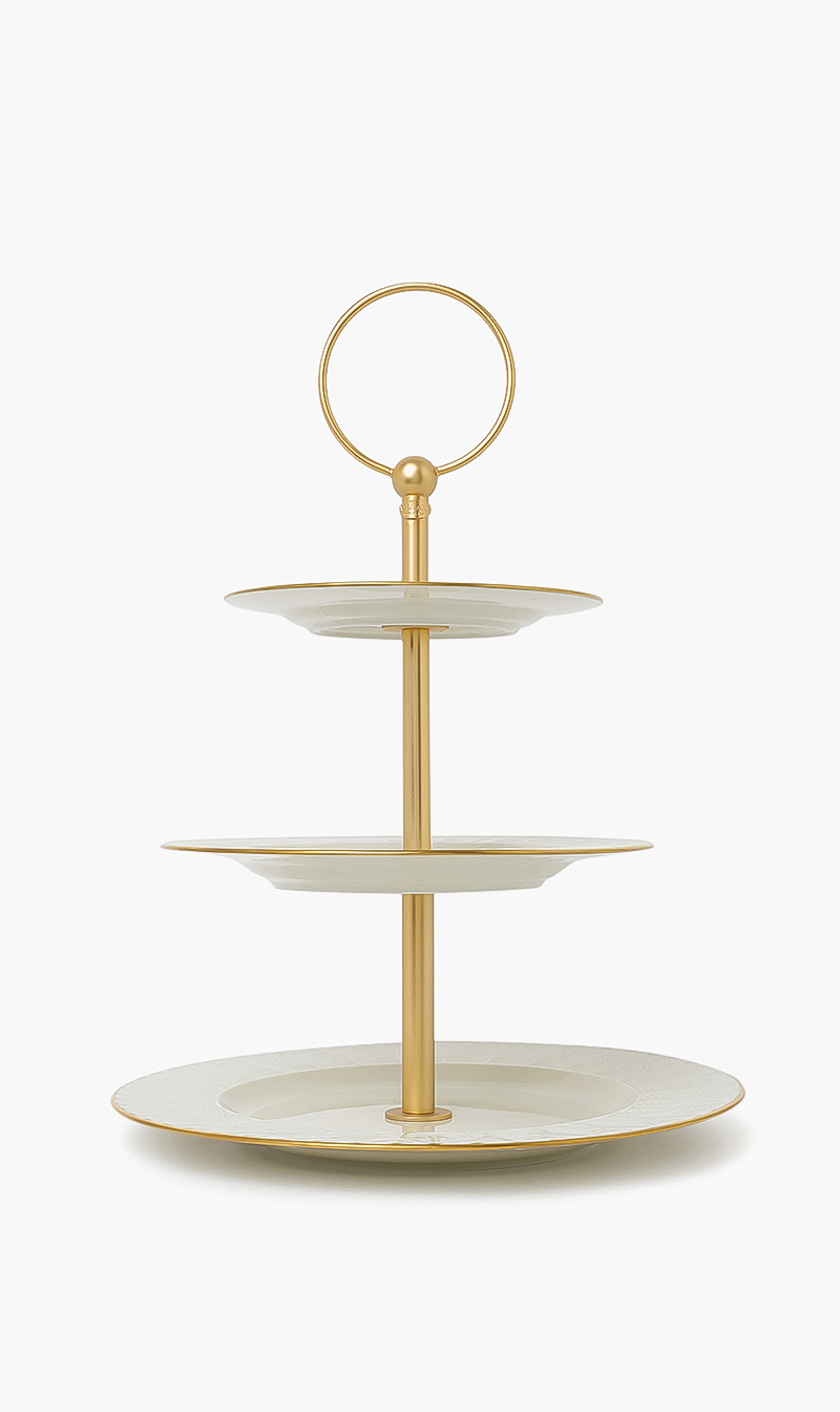 

Villari Peacock 3-tier Cake Stand