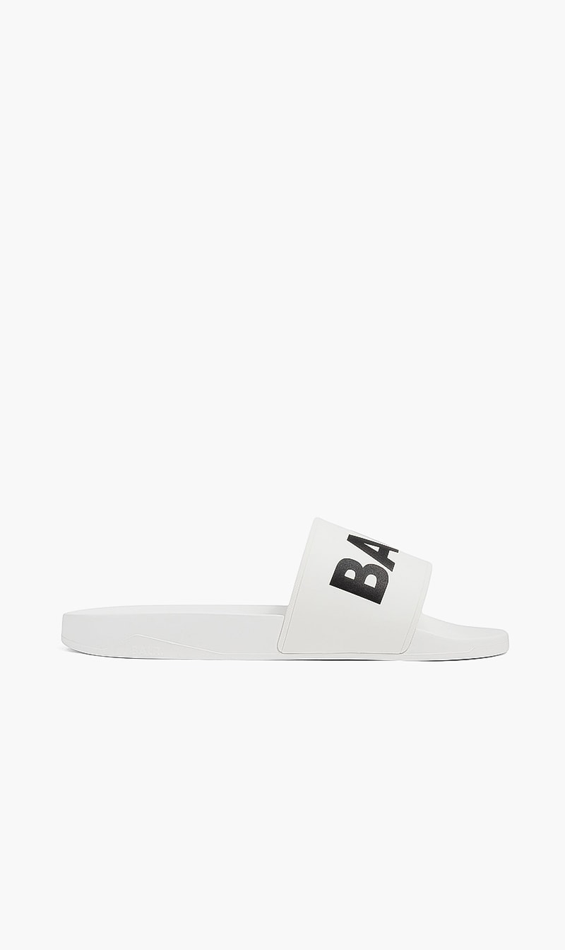 

Balr. White Classic Brand Slide for Men | The Deal Outlet
