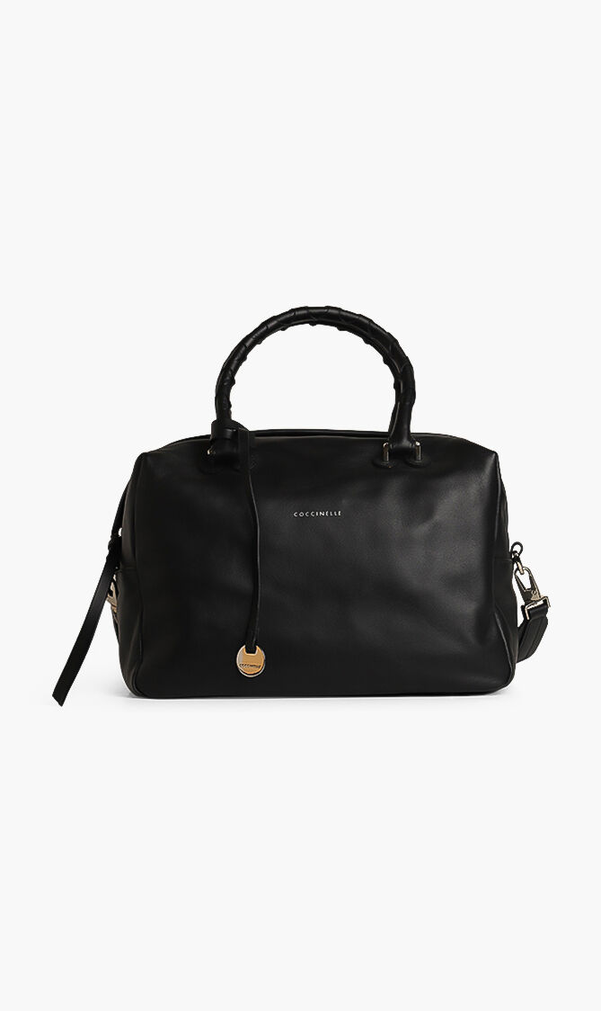 

COCCINELLE Smooth Leather Duffel Bag