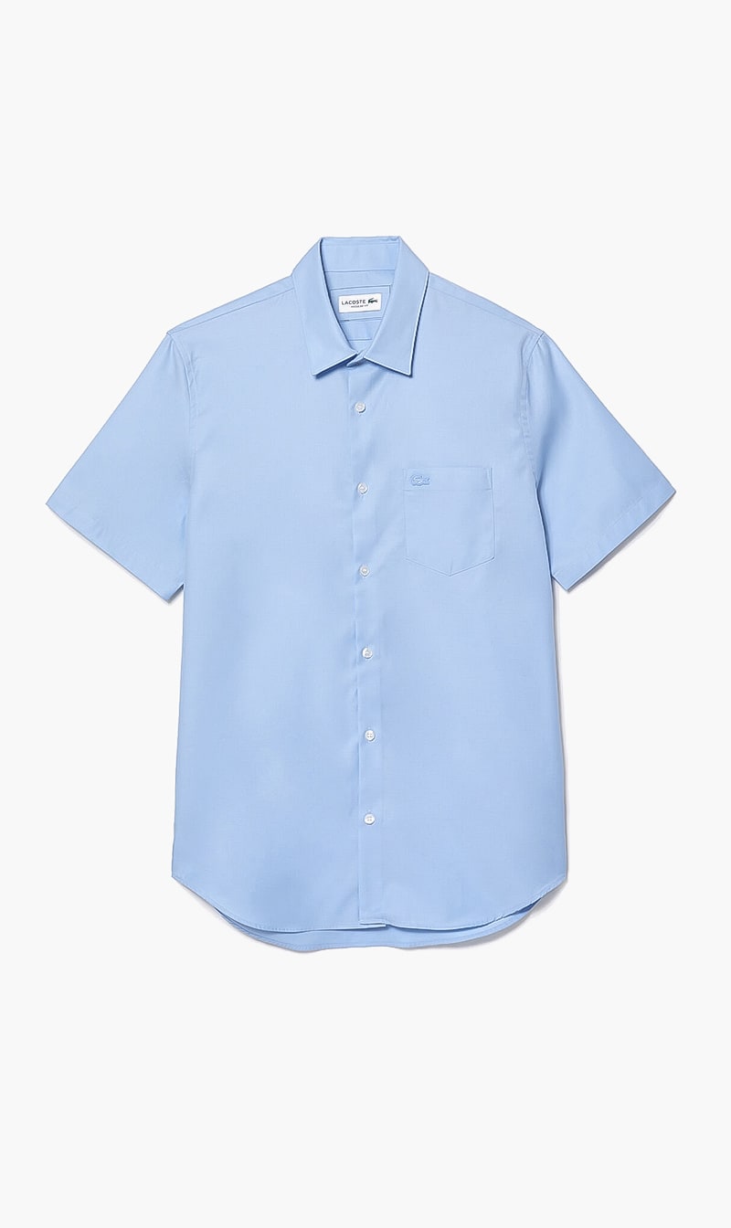 

Short Sleeves City Shirt, Light blue