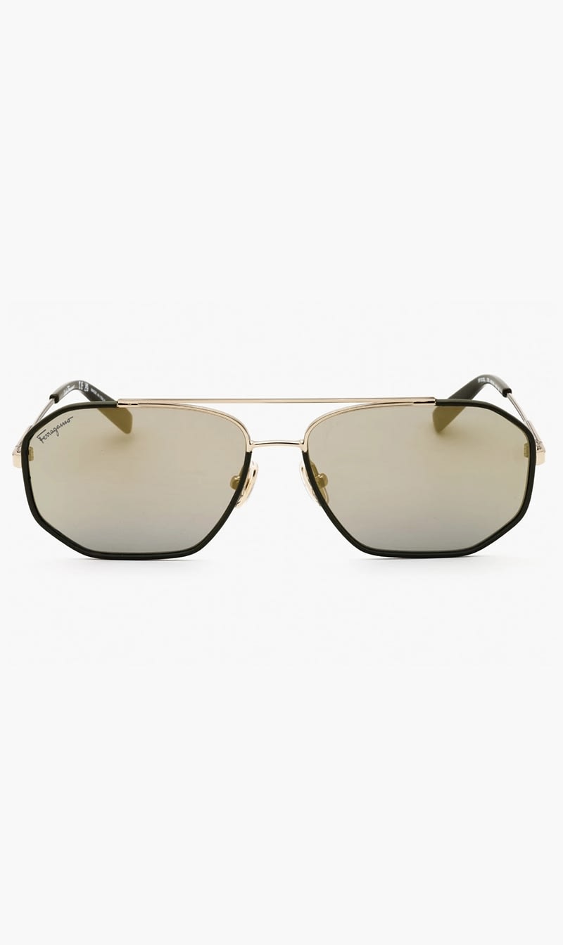 

Salvatore Ferragamo Gold Metal for Men | The Deal Outlet
