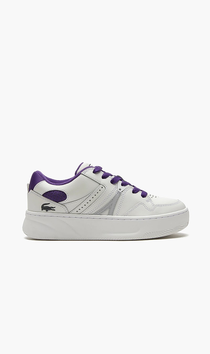 

Lacoste leather lace sneakers | the deal outlet, Purple