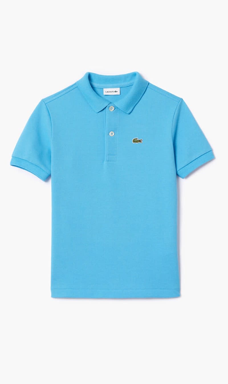 

Lacoste Blue Petit Pique Polo Shirt | The Deal Outlet