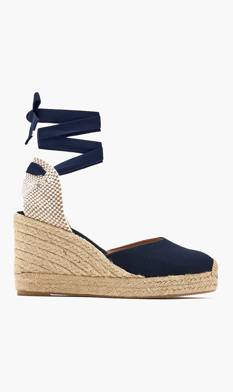 Blue Maria Wedge Espadrilles for Women