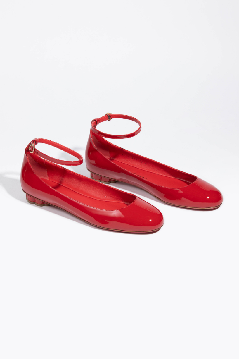 

Salvatore Ferragamo Cafalu Ballerina Flats