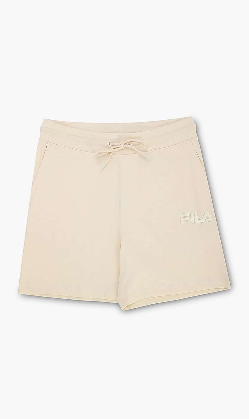 

Fila Beige Petal Elasticated Shorts for Women | The Deal Outlet