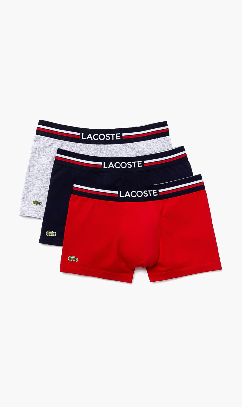 

Cotton Stretch Trunks Pack Of 3, Blue