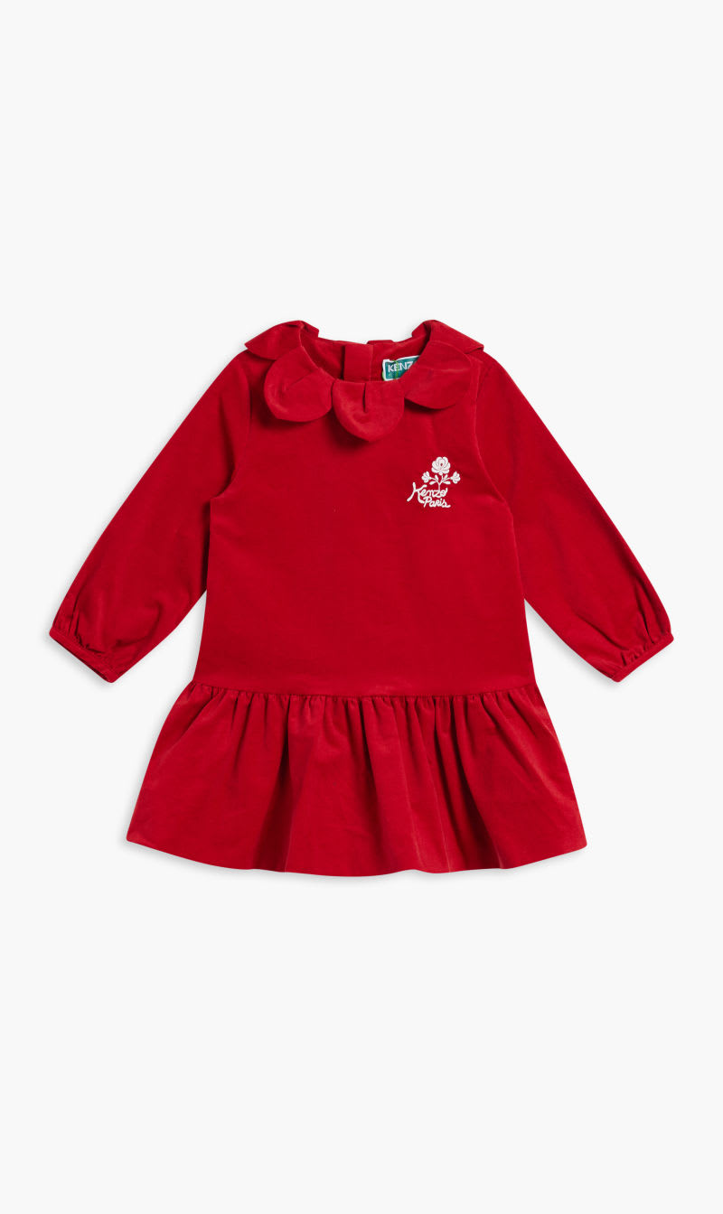 

Kenzo Red Dress Christmas for Girls | The Deal Outlet