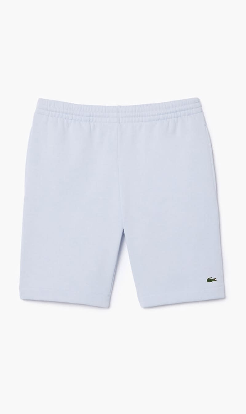 

Lacoste Blue Brushed Cotton Fleece Jogger Shorts for Men | The Deal Outlet