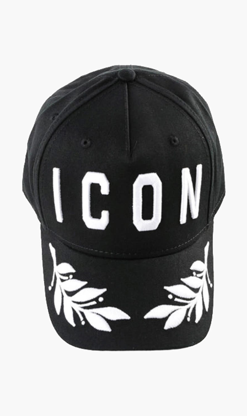 

Dsquared2 Black Icon Cotton Baseball Cap for Men | The Deal Outlet
