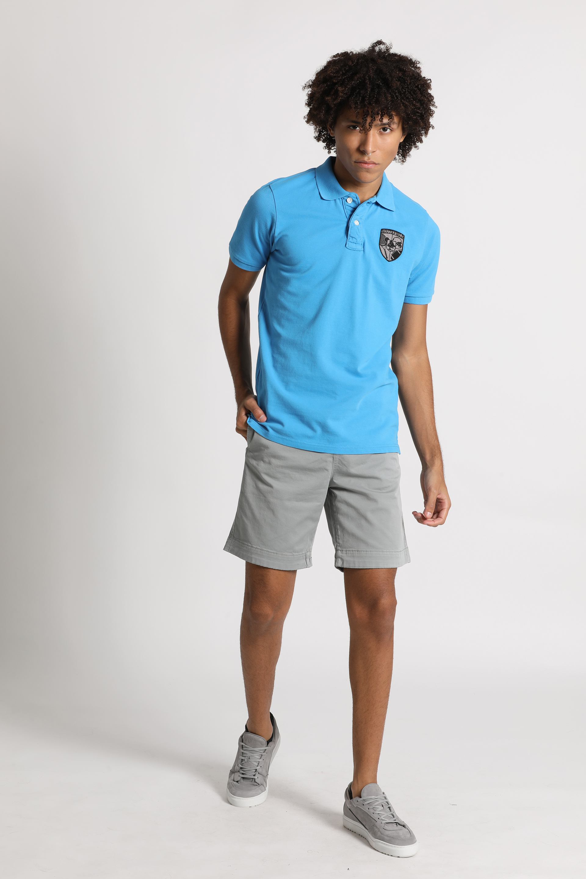 

Routefield Patty Embroidered Applique Badge Polo