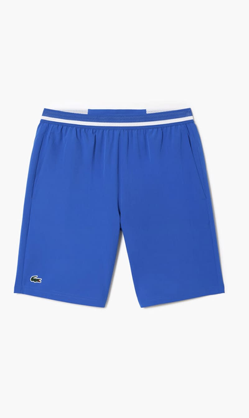 

Lacoste Blue Tennis X Novak Djokovic Shorts for Men | The Deal Outlet