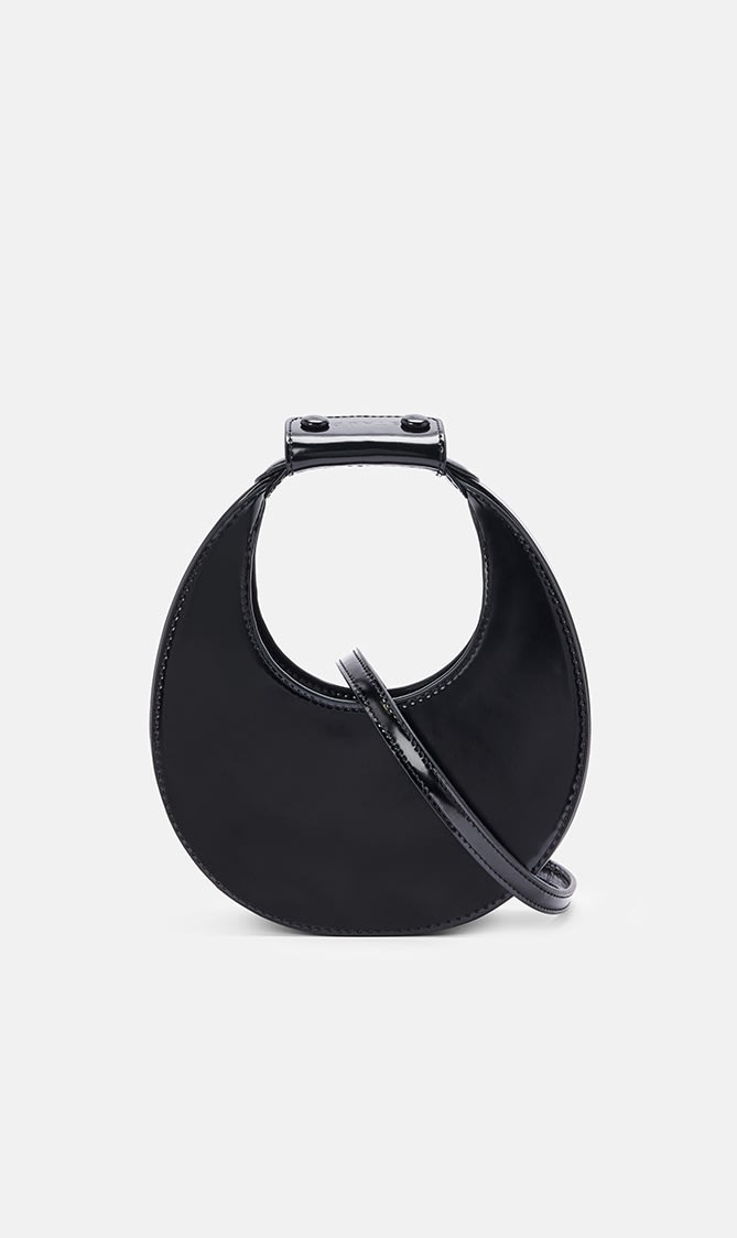 

Staud Black Good Night Moon Bag for Women | The Deal Outlet