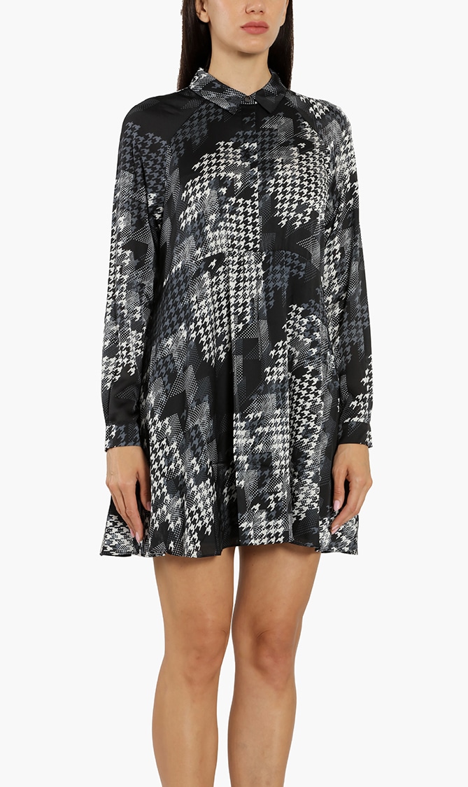 

Ted Baker Medinaa Atlas Shirt Dress