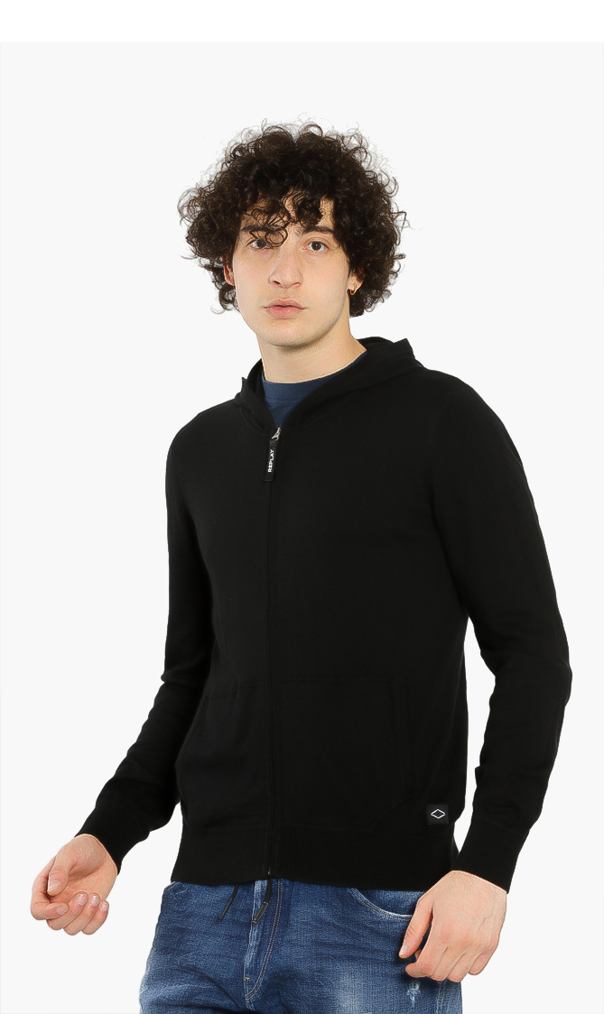 

Zipped Cardigan