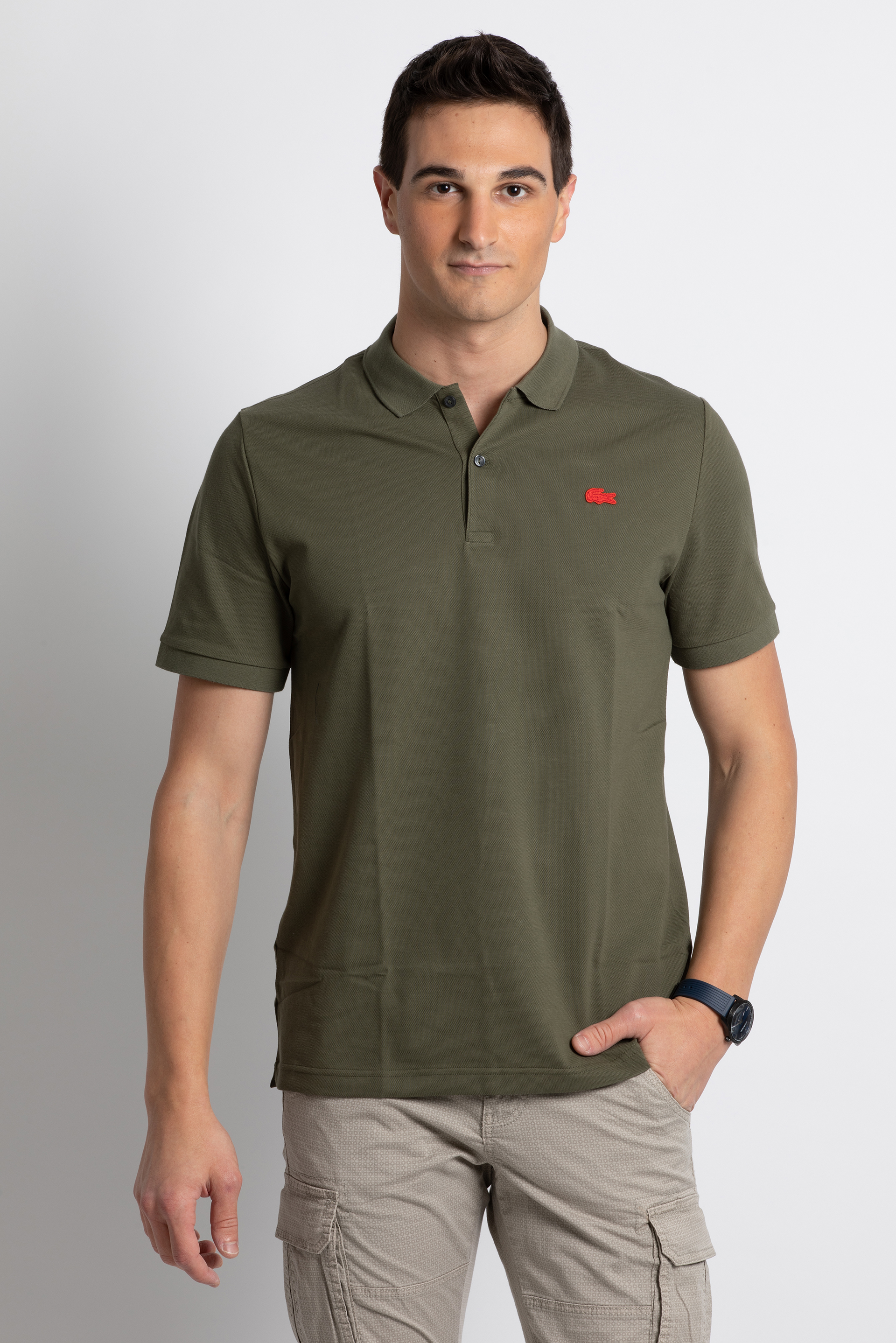 Lacoste Ultra Slim Fit Stretch Mini Pique Polo