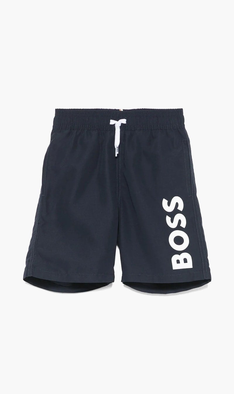 

Boss Blue Logo Shorts for Boys