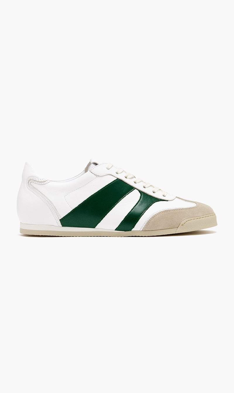 

Collegium White Pillar Pista Sneakers | The Deal Outlet