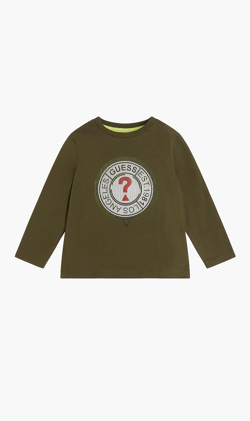 

Logo Long Sleeves Tshirt, Green