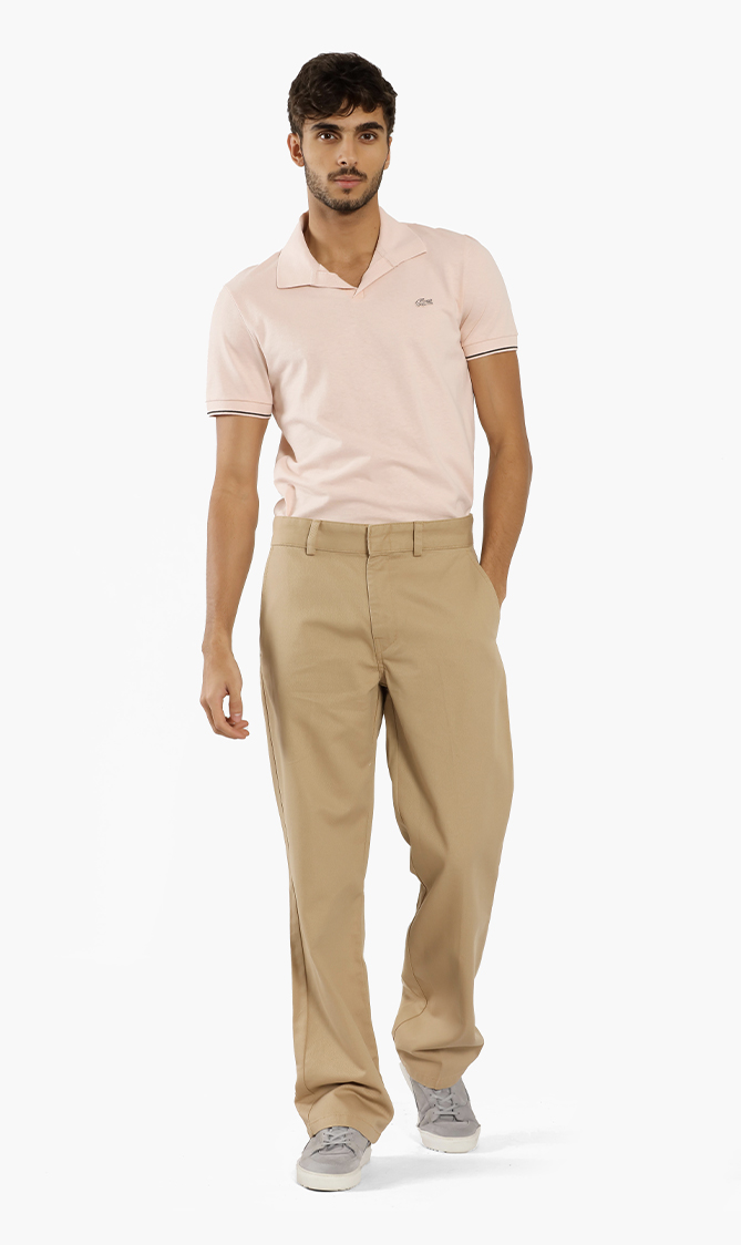 

Lacoste L!ve Cotton Chino Pants, Beige