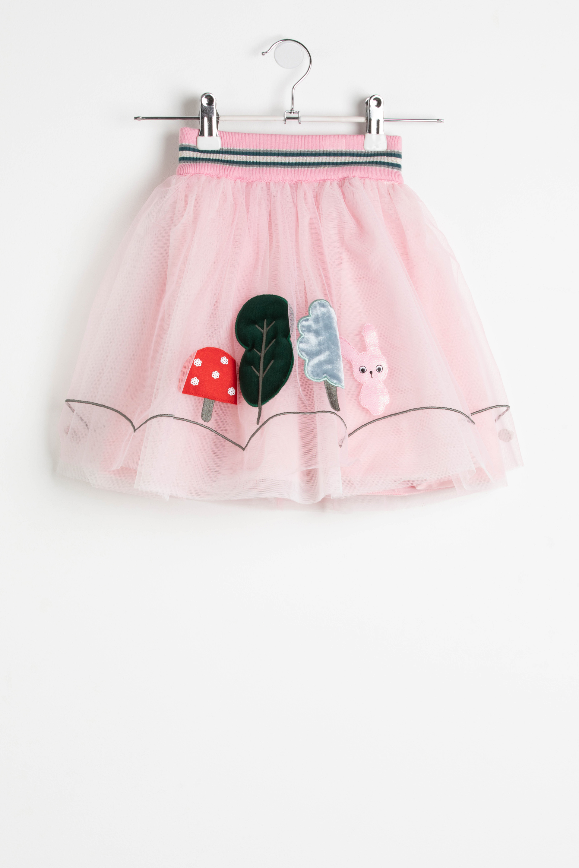 

Simonetta Gonna Rosa Tulle Skirt