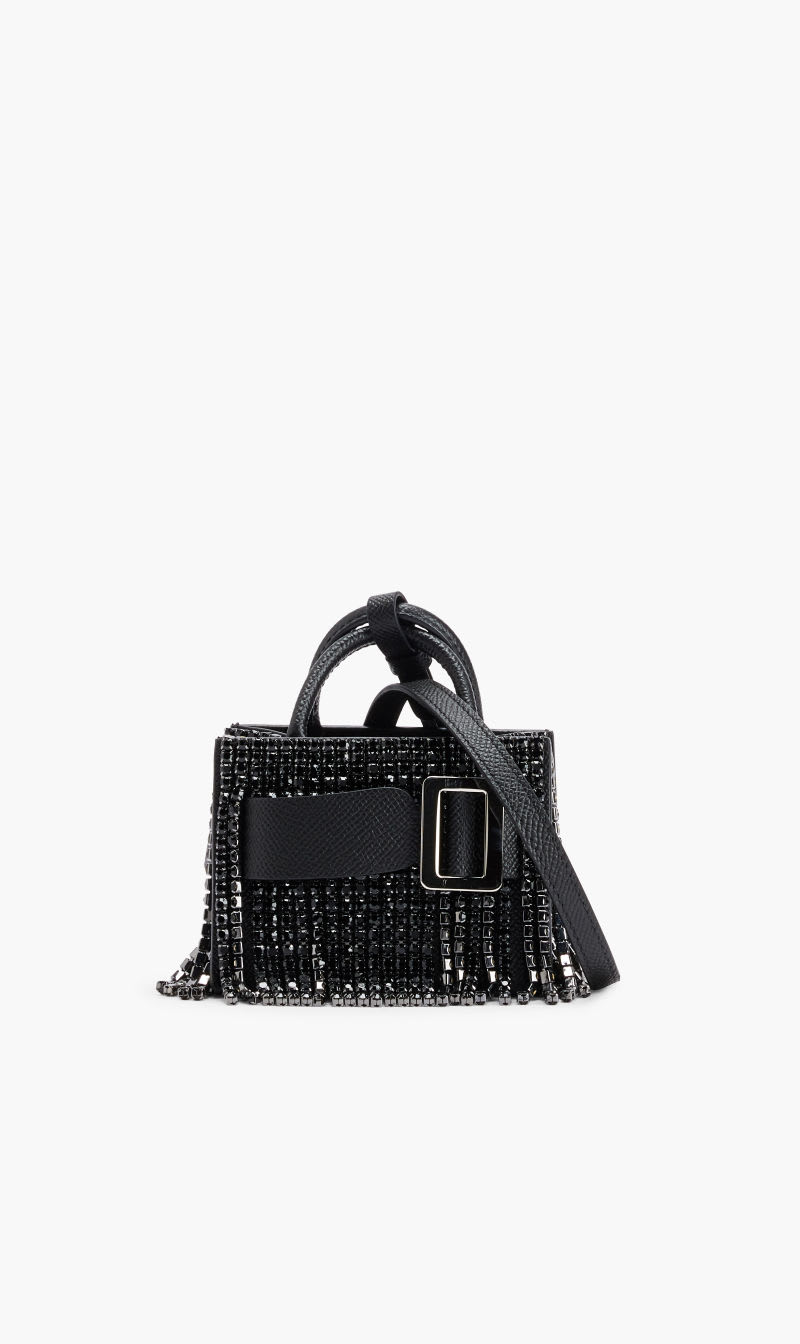 

Boyy Black Bobby Charm Crystal Flapper (cr24) for Women | The Deal Outlet