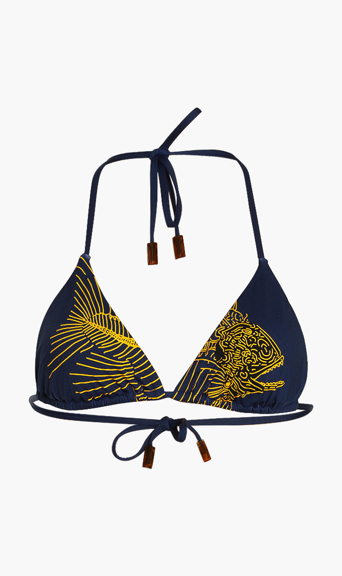 

Vilebrequin Fleur Triangle Bikini Top
