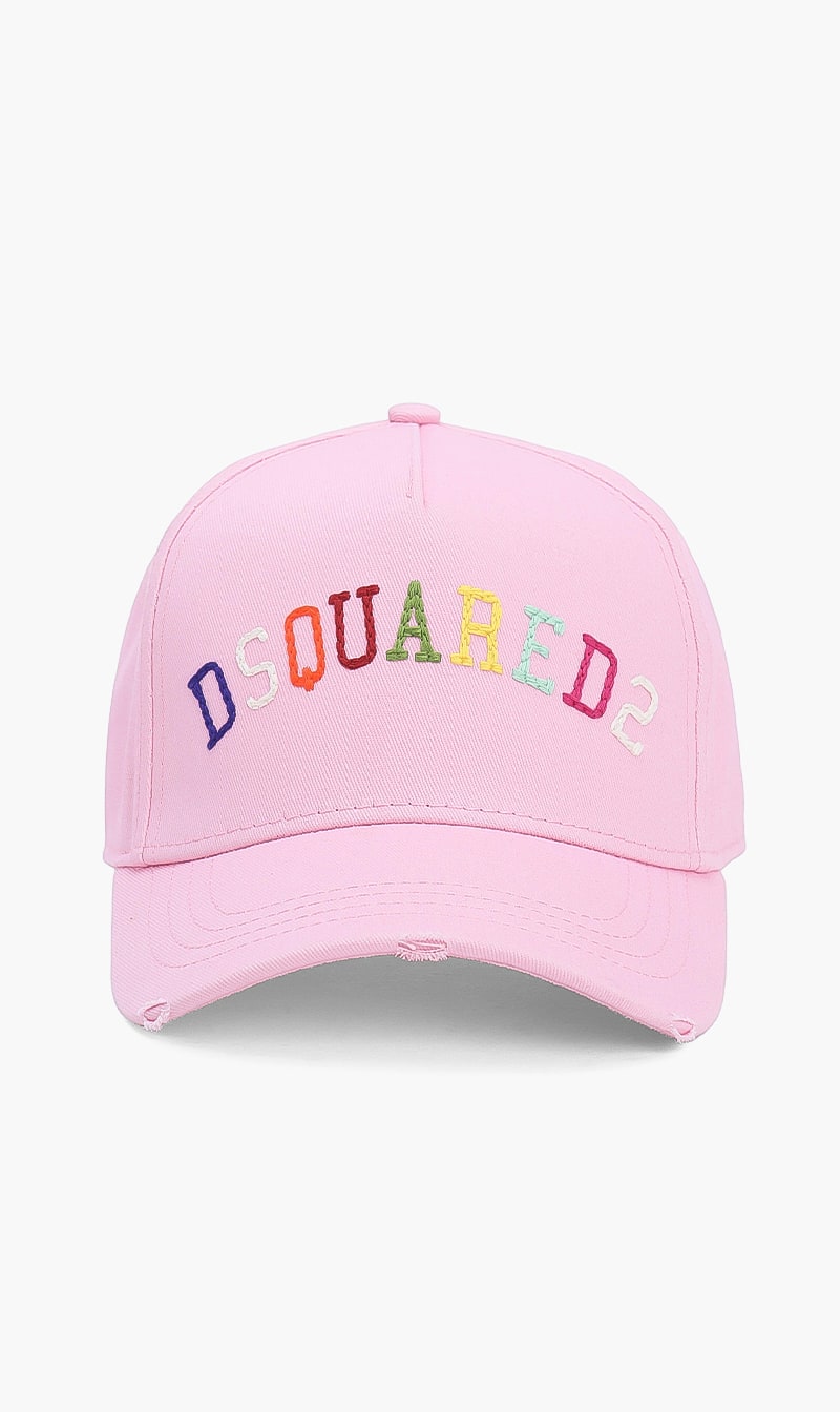 

Technicolor Pink Baseball Cap