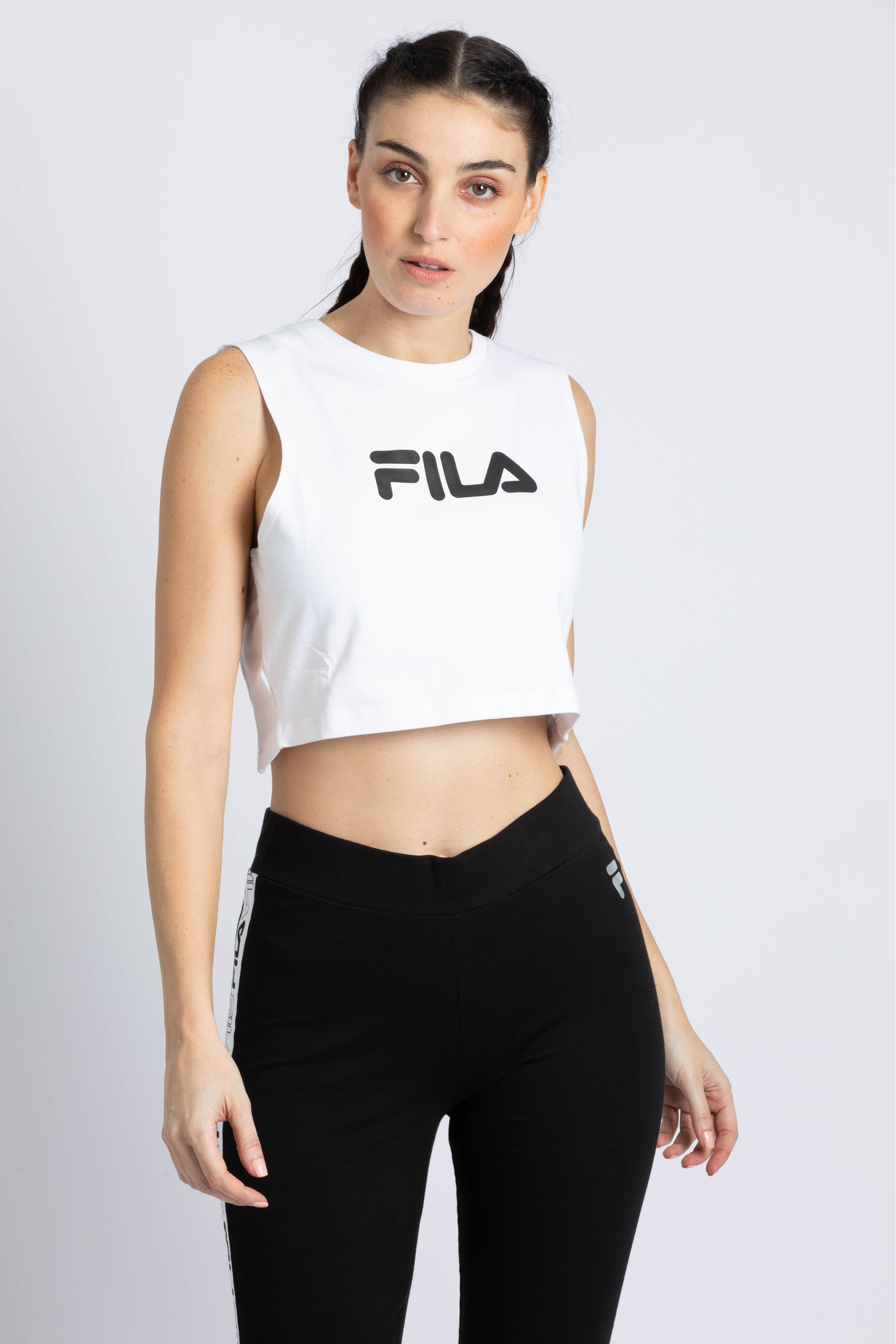 

FILA Inez Logo Crop Top