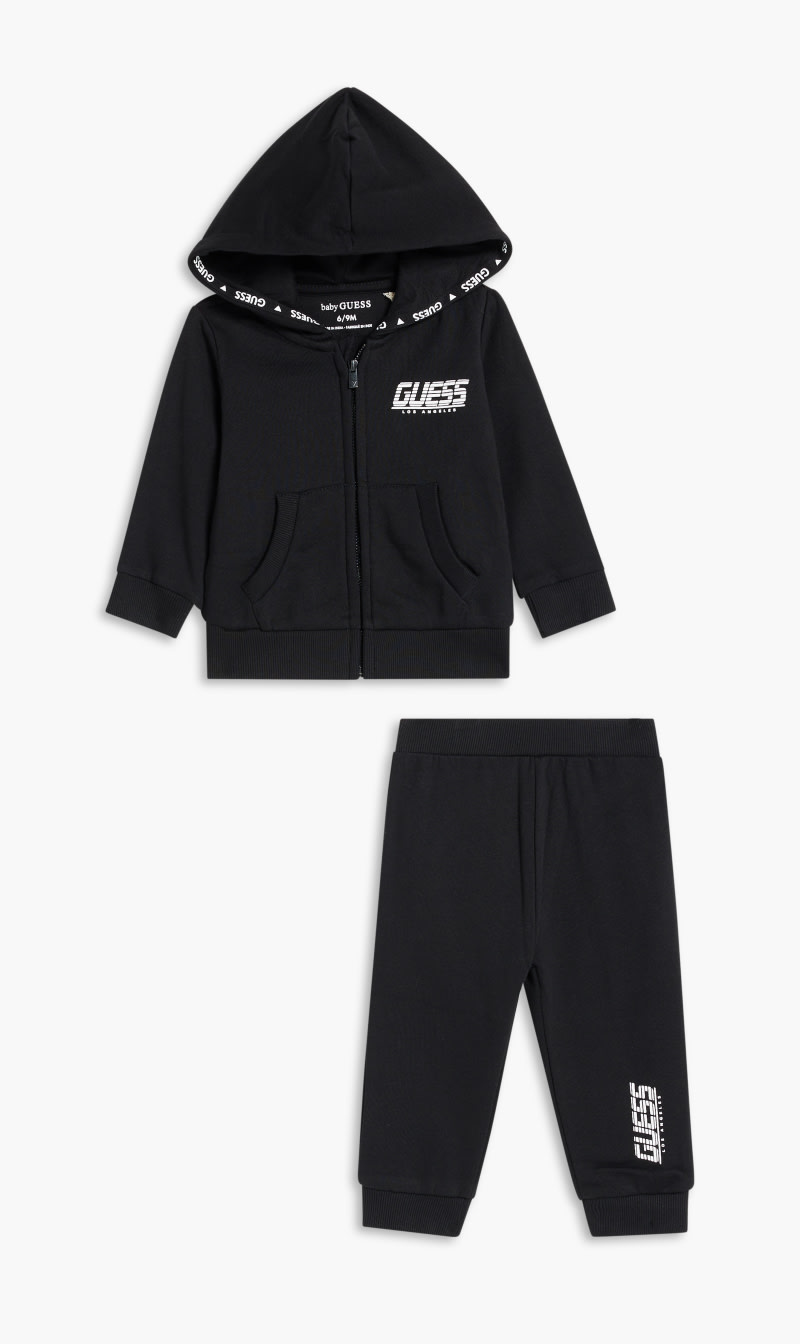 

Guess Black Set Active Top + Jogger for Kids | The Deal Outlet