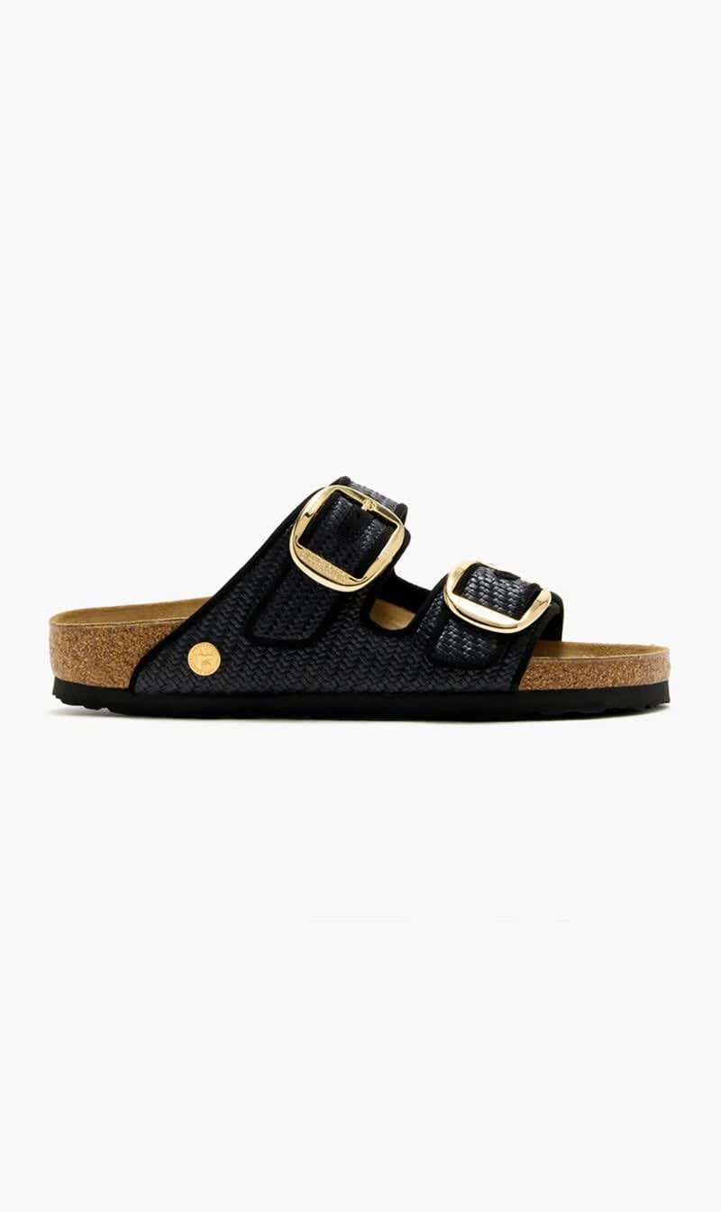 

Birkenstock Black Arizona Big Buckle Sandals for Women | The Deal Outlet