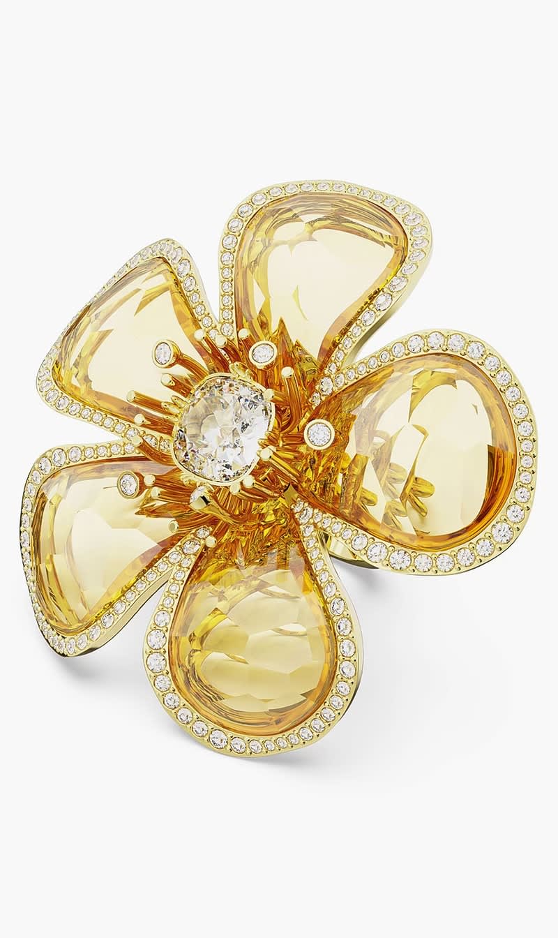 

Swarovski Others Sjc Florere Ring L Yel/gos 58 Mm for Women | The Deal Outlet